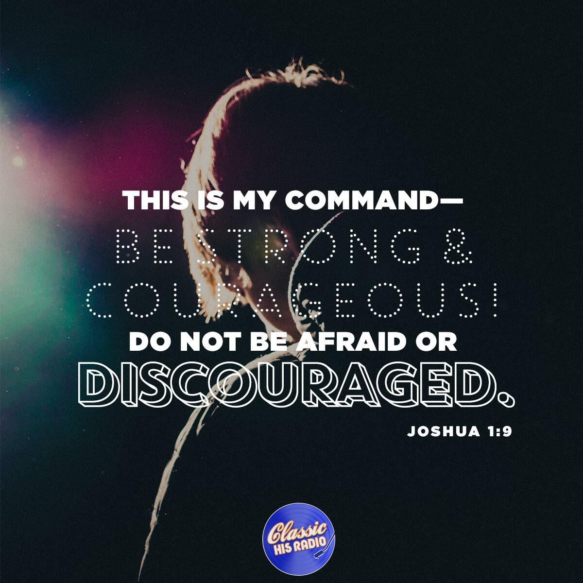 Joshua 1:9 - Verse of the Day