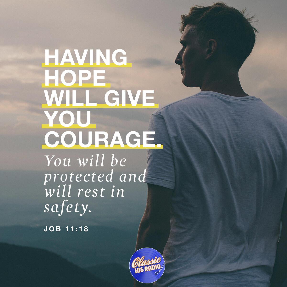 Job 11:18 - Verse of the Day