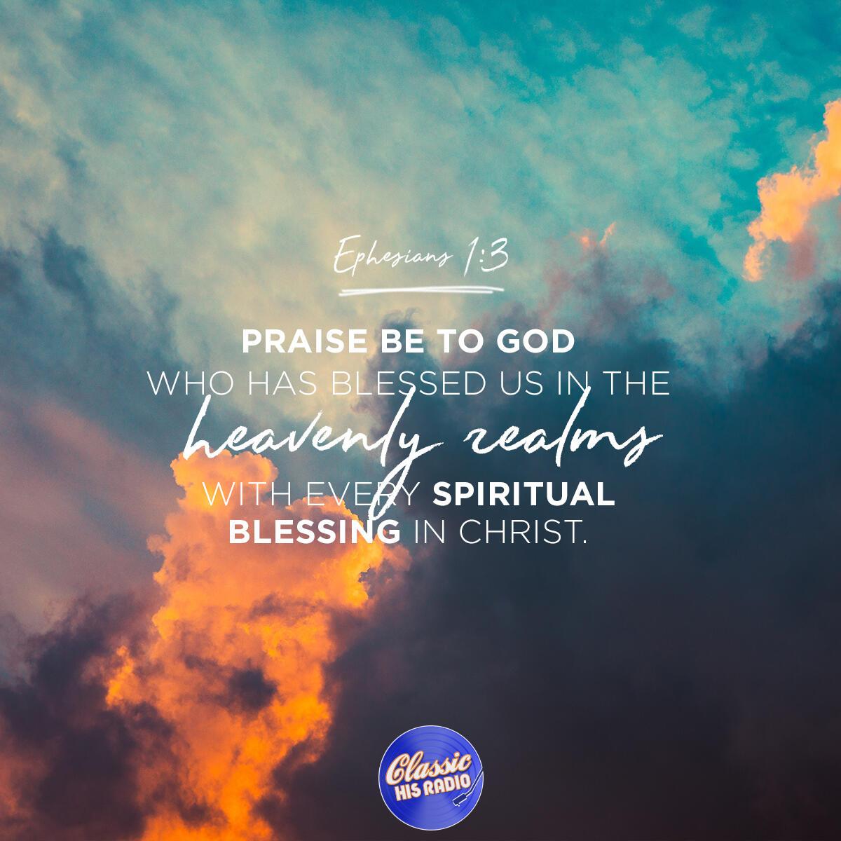 Ephesians 1:3 - Verse of the Day