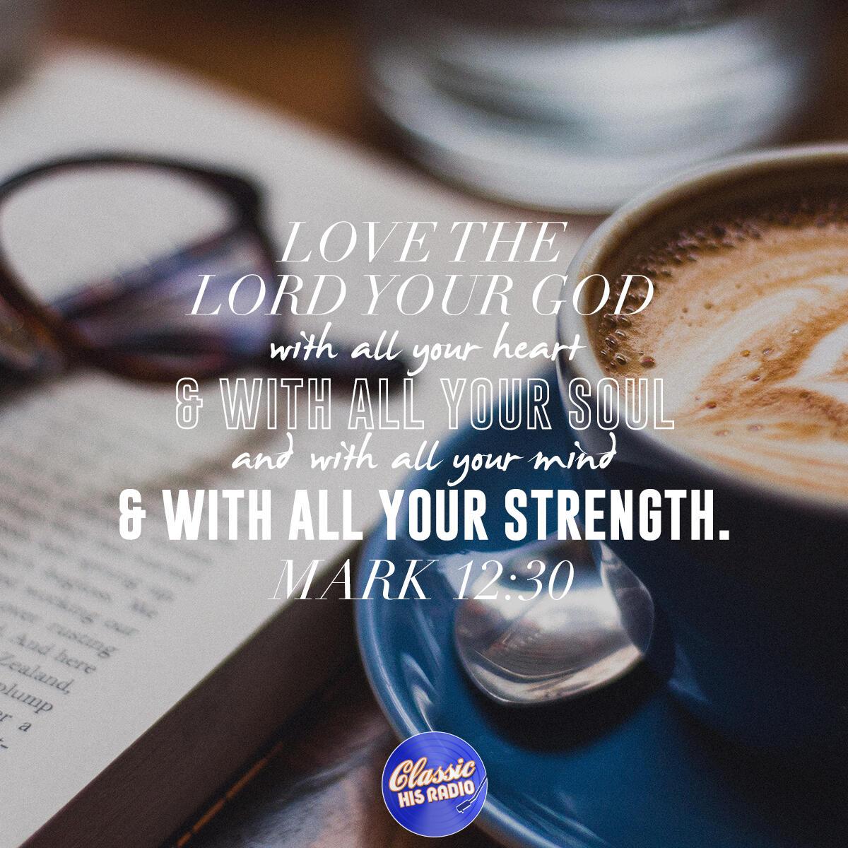 Mark 12:30 - Verse of the Day