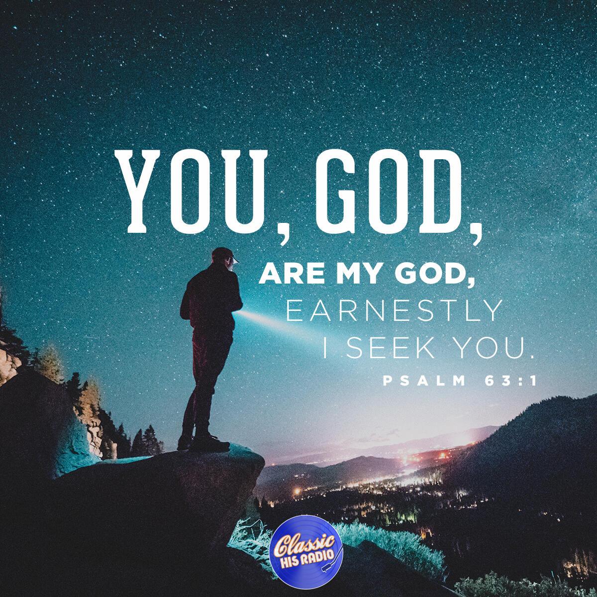 Psalm 63:1 - Verse of the Day
