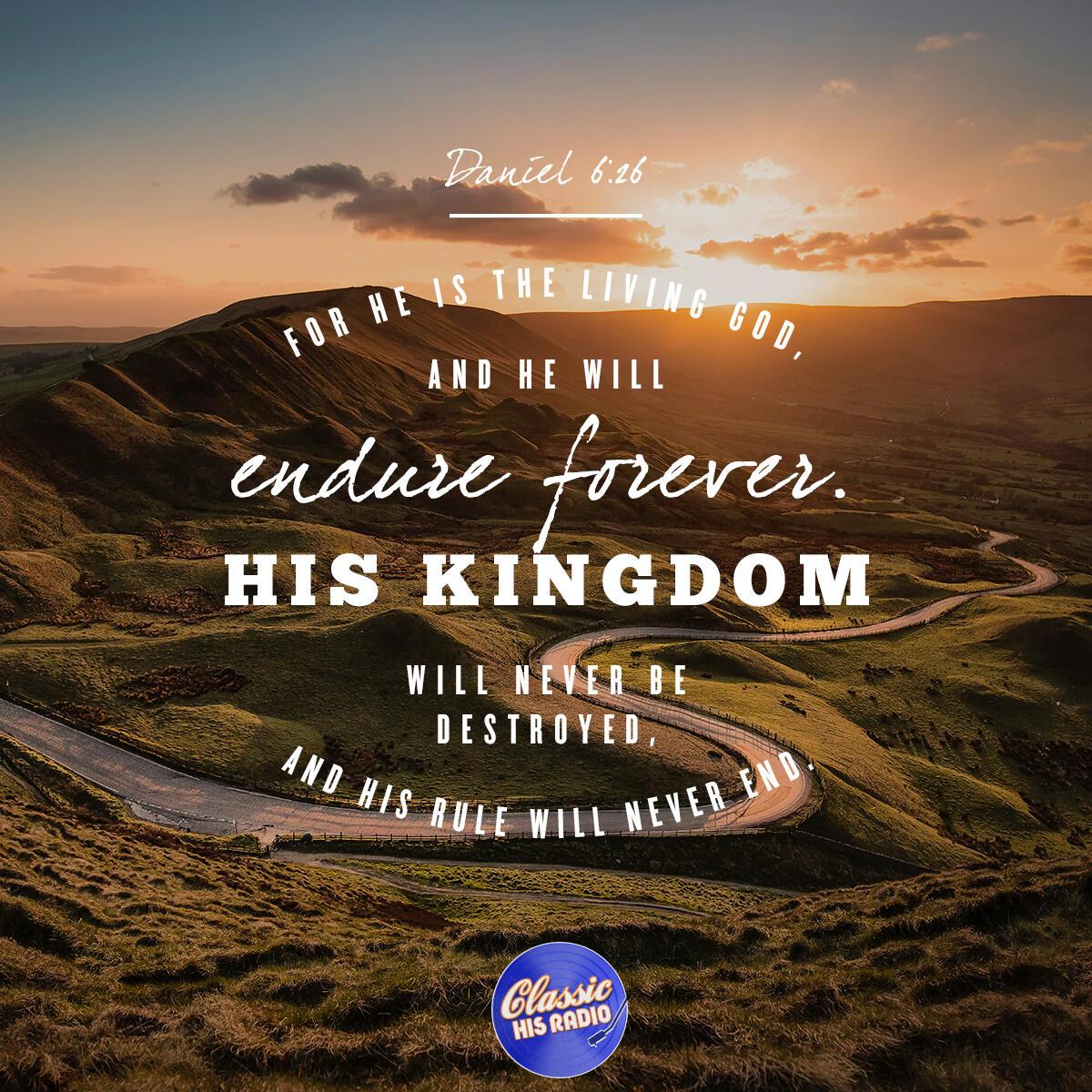 Daniel 6:26 - Verse of the Day