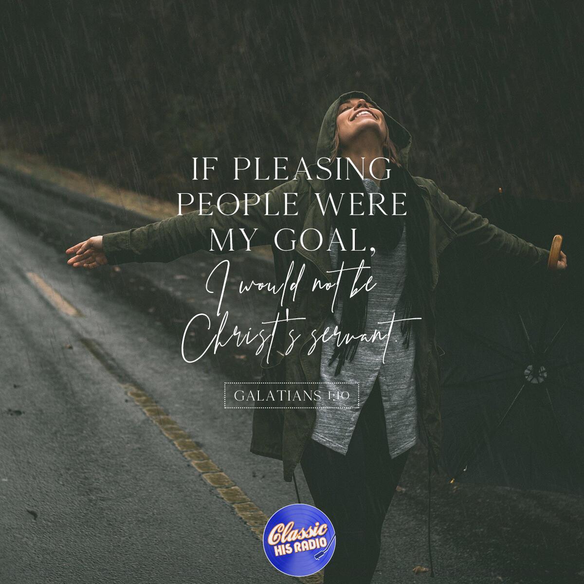 Galatians 1:10 - Verse of the Day
