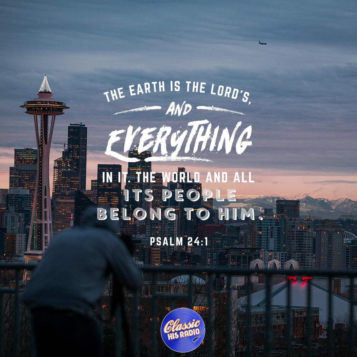Psalm 24:1 - Verse of the Day