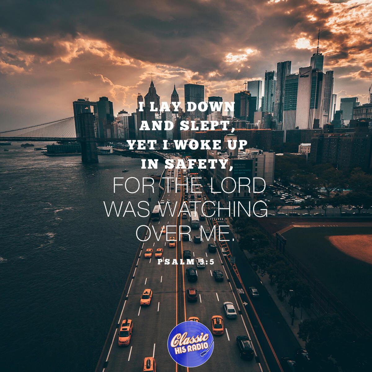 Psalm 3:5 - Verse of the Day