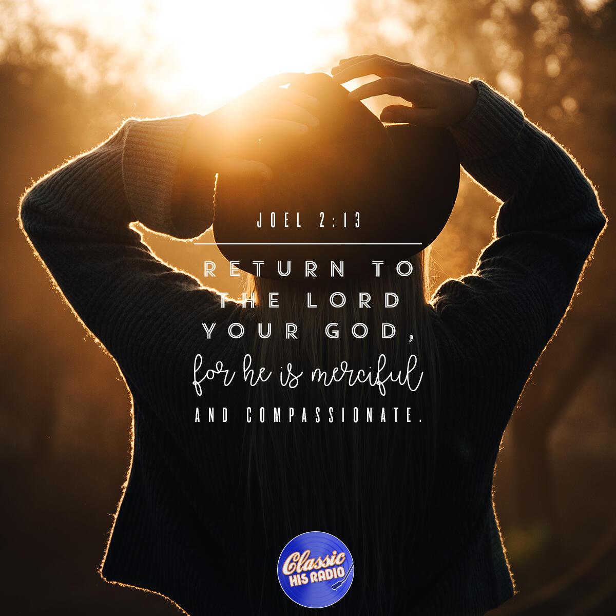 Joel 2:13 - Verse of the Day