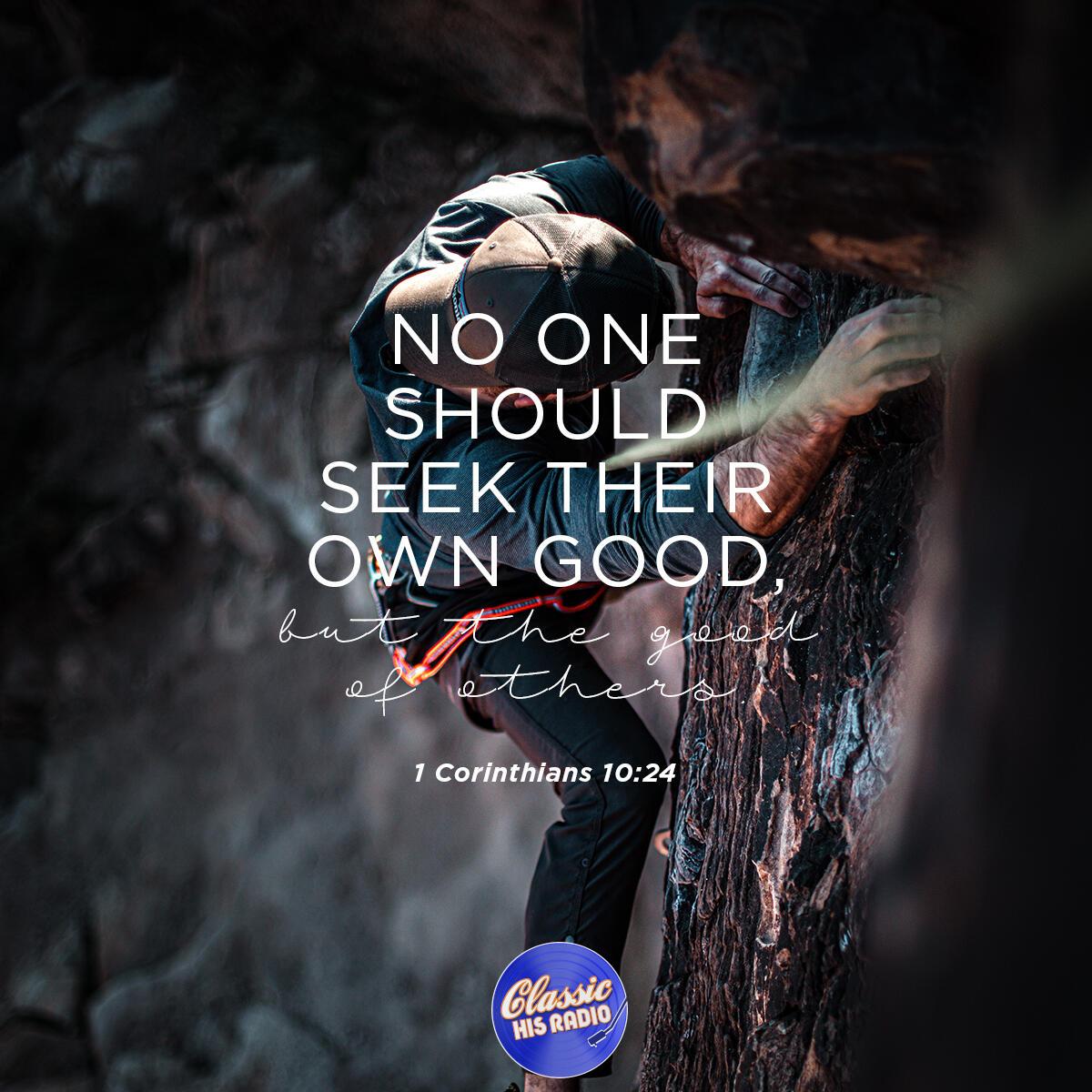 1 Corinthians 10:24 - Verse of the Day