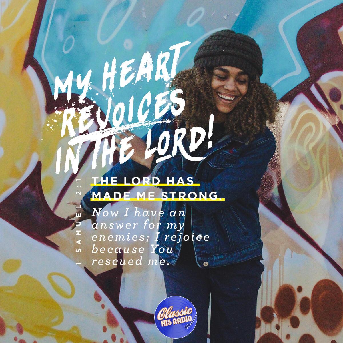 1 Samuel 2:1 - Verse of the Day