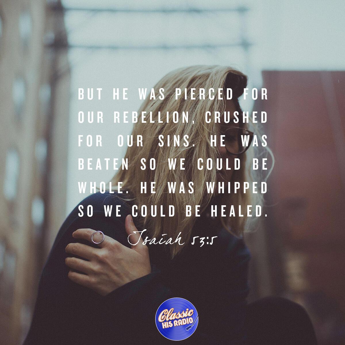 Isaiah 53:5 - Verse of the Day