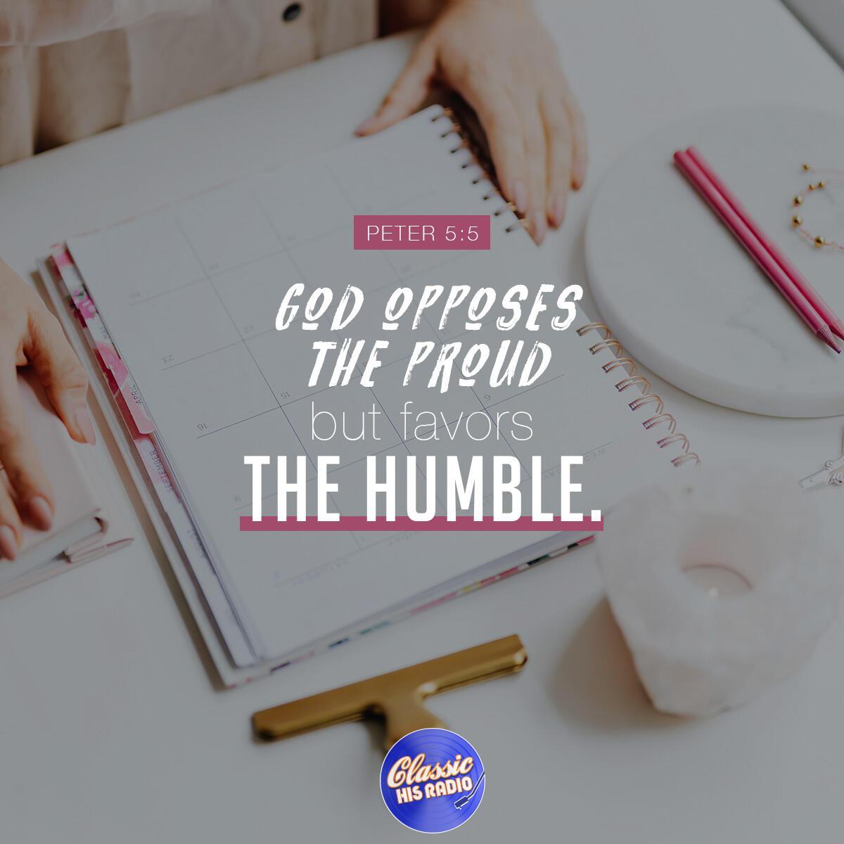 1 Peter 5:5 - Verse of the Day