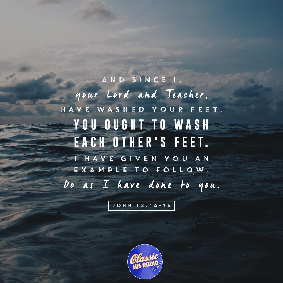 John 13:14-15 - Verse of the Day