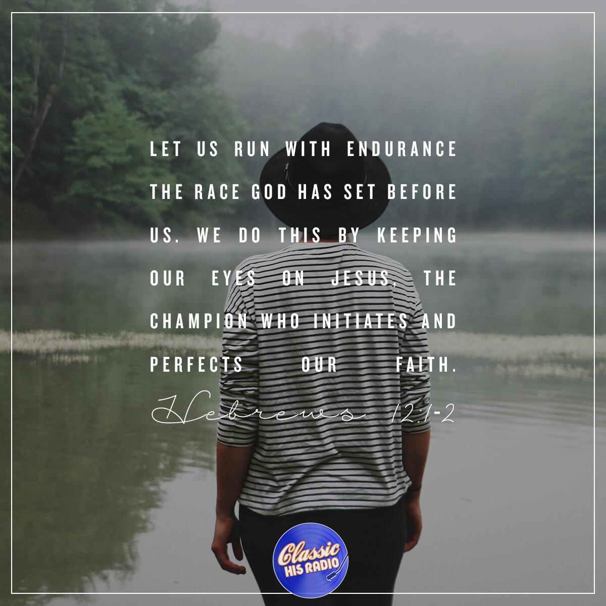 Hebrews 12:1-2 - Verse of the Day