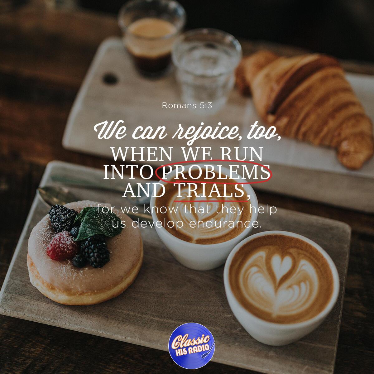 Romans 5:3 - Verse of the Day