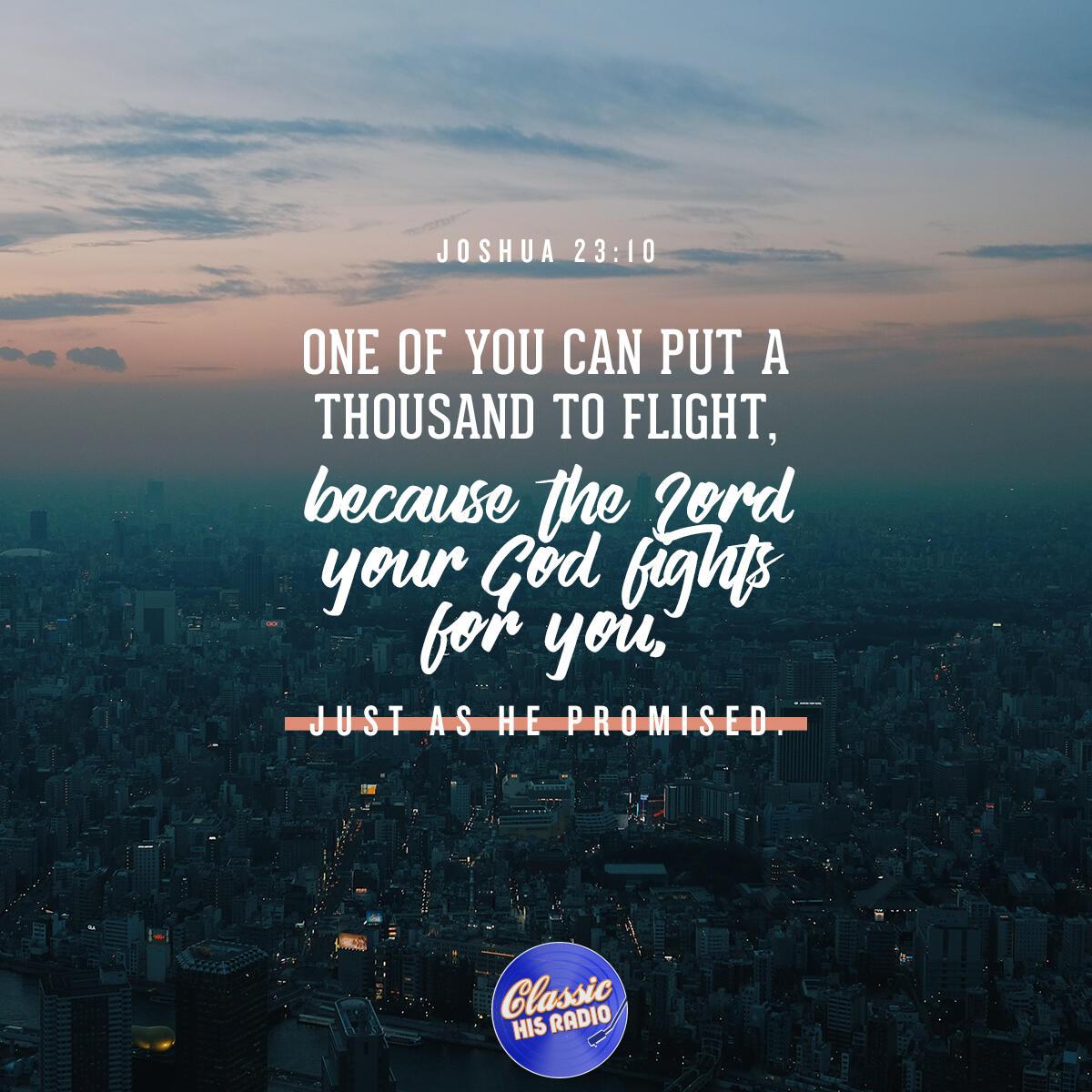 Joshua 23:10 - Verse of the Day