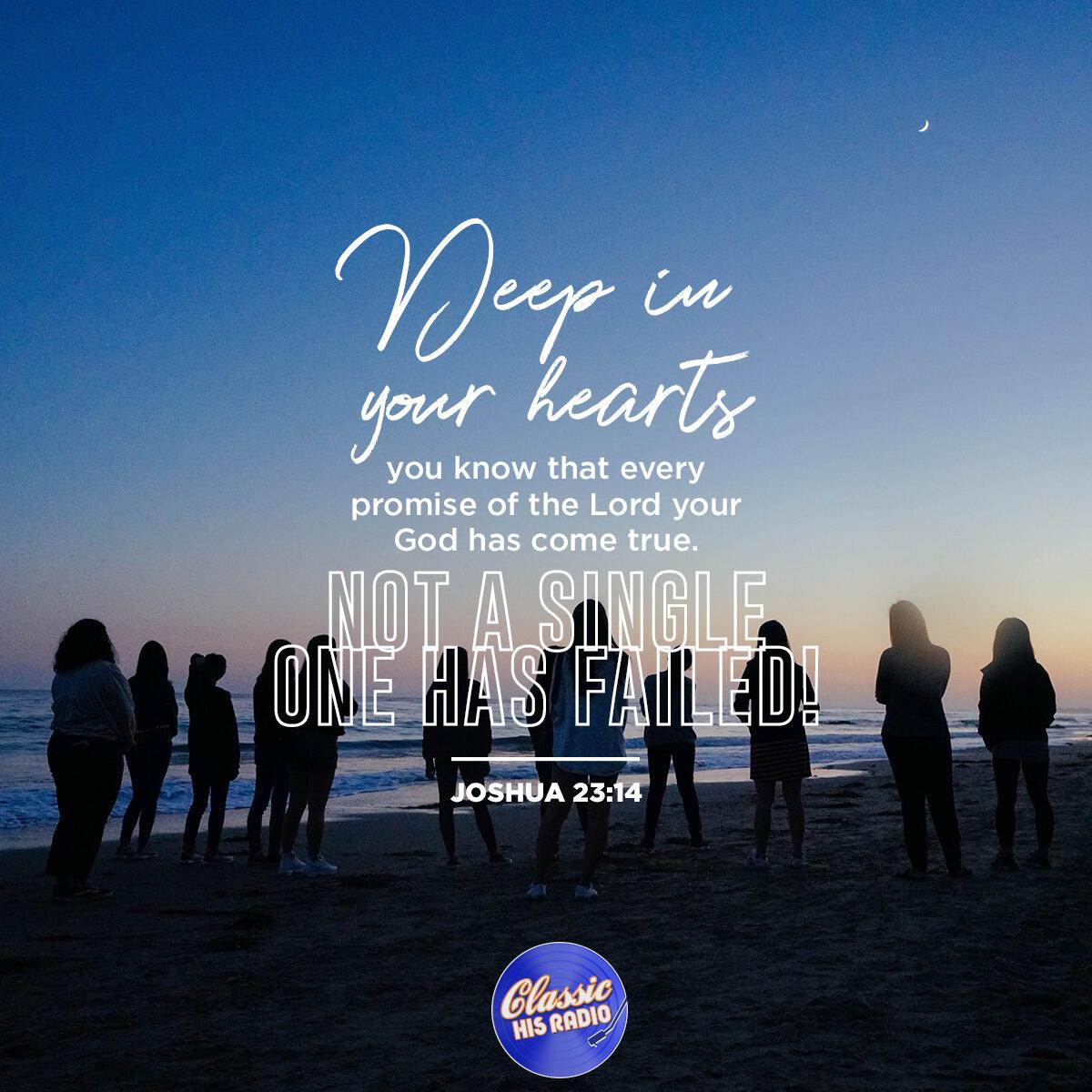 Joshua 23:14 - Verse of the Day