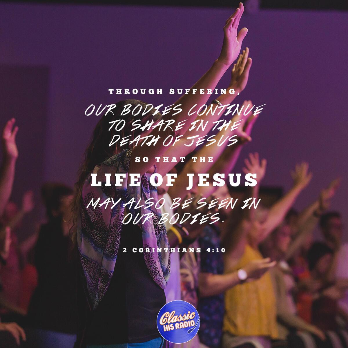 2 Corinthians 4:10 - Verse of the Day