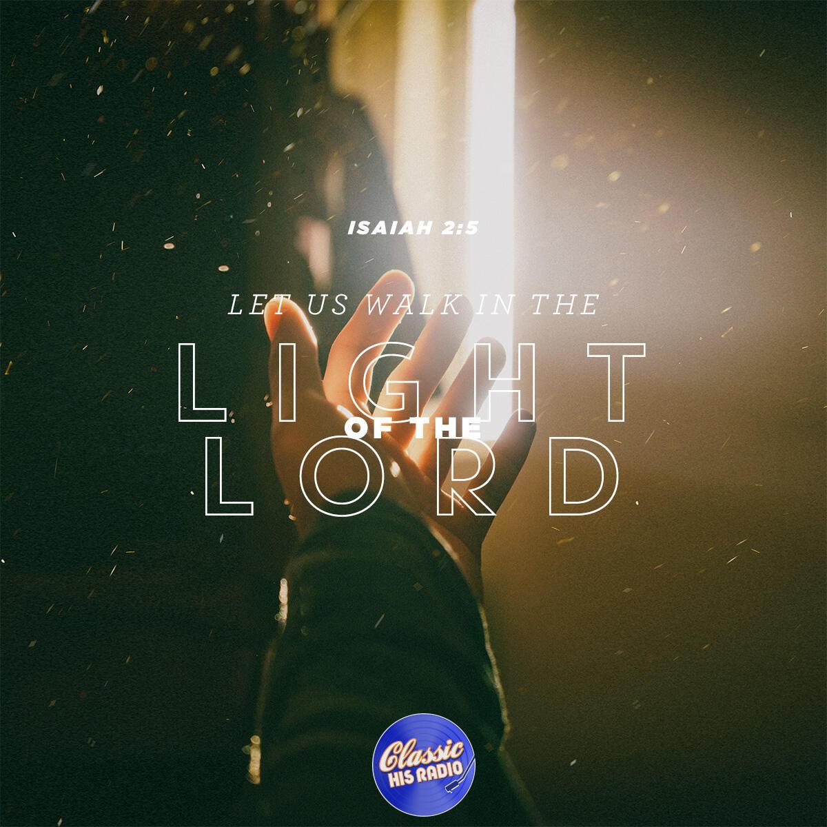 Isaiah 2:5 - Verse of the Day