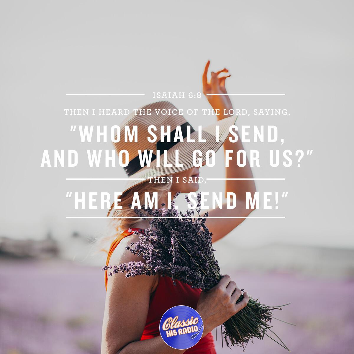 Isaiah 6:8 - Verse of the Day