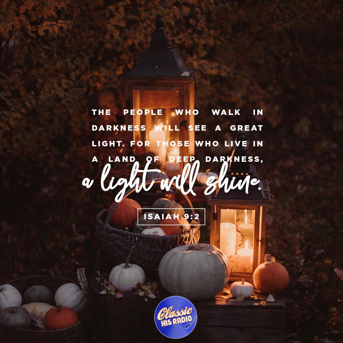 Isaiah 9:2 - Verse of the Day