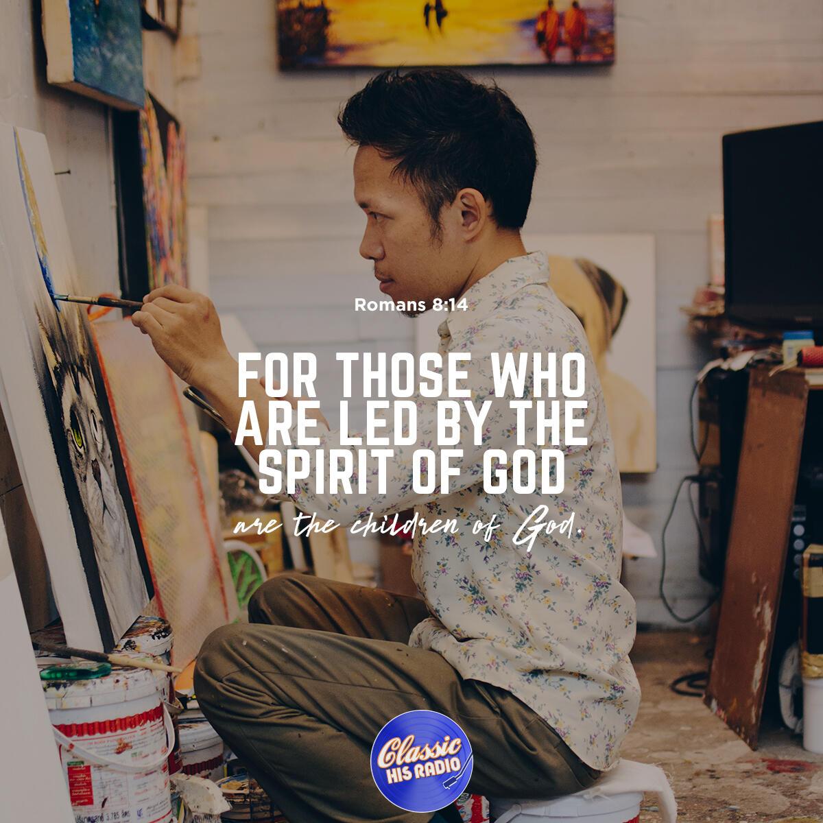 Romans 8:14 - Verse of the Day