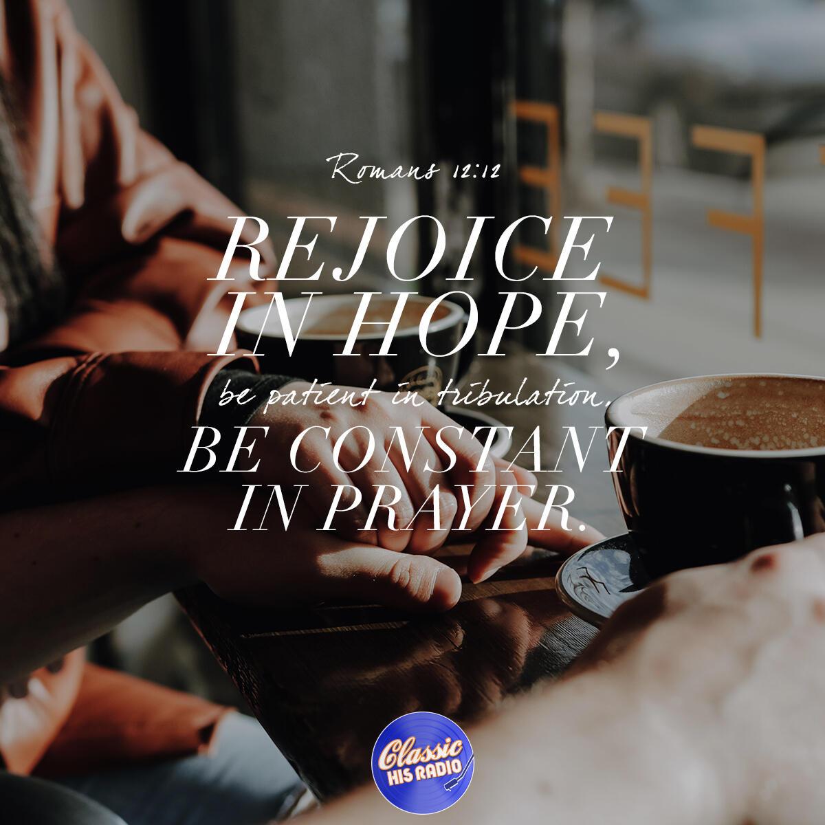 Romans 12:12 - Verse of the Day