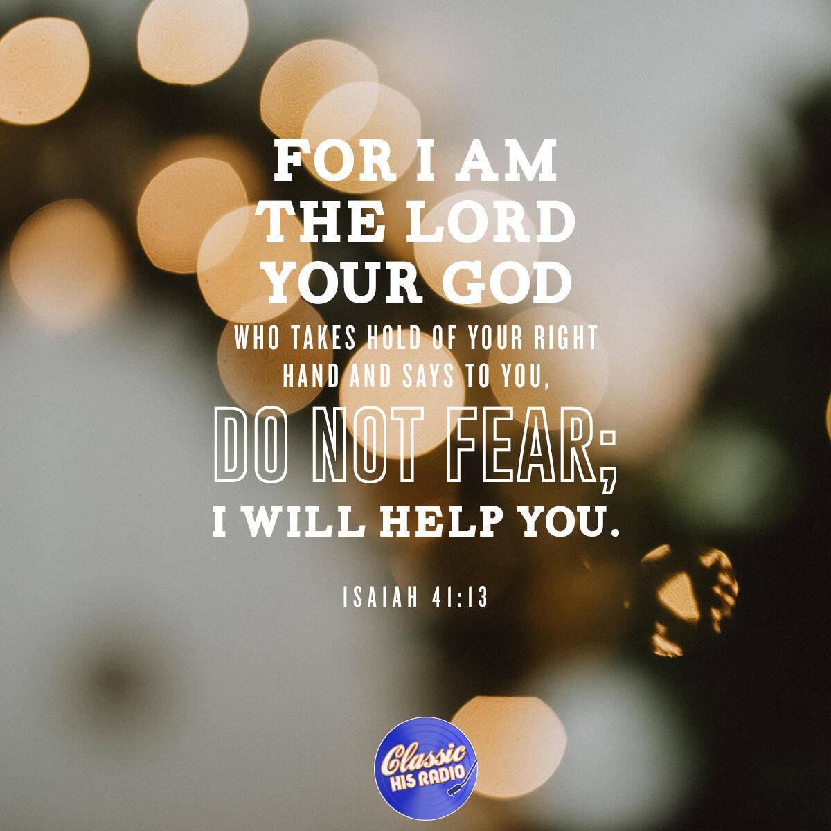 Isaiah 41:13 - Verse of the Day