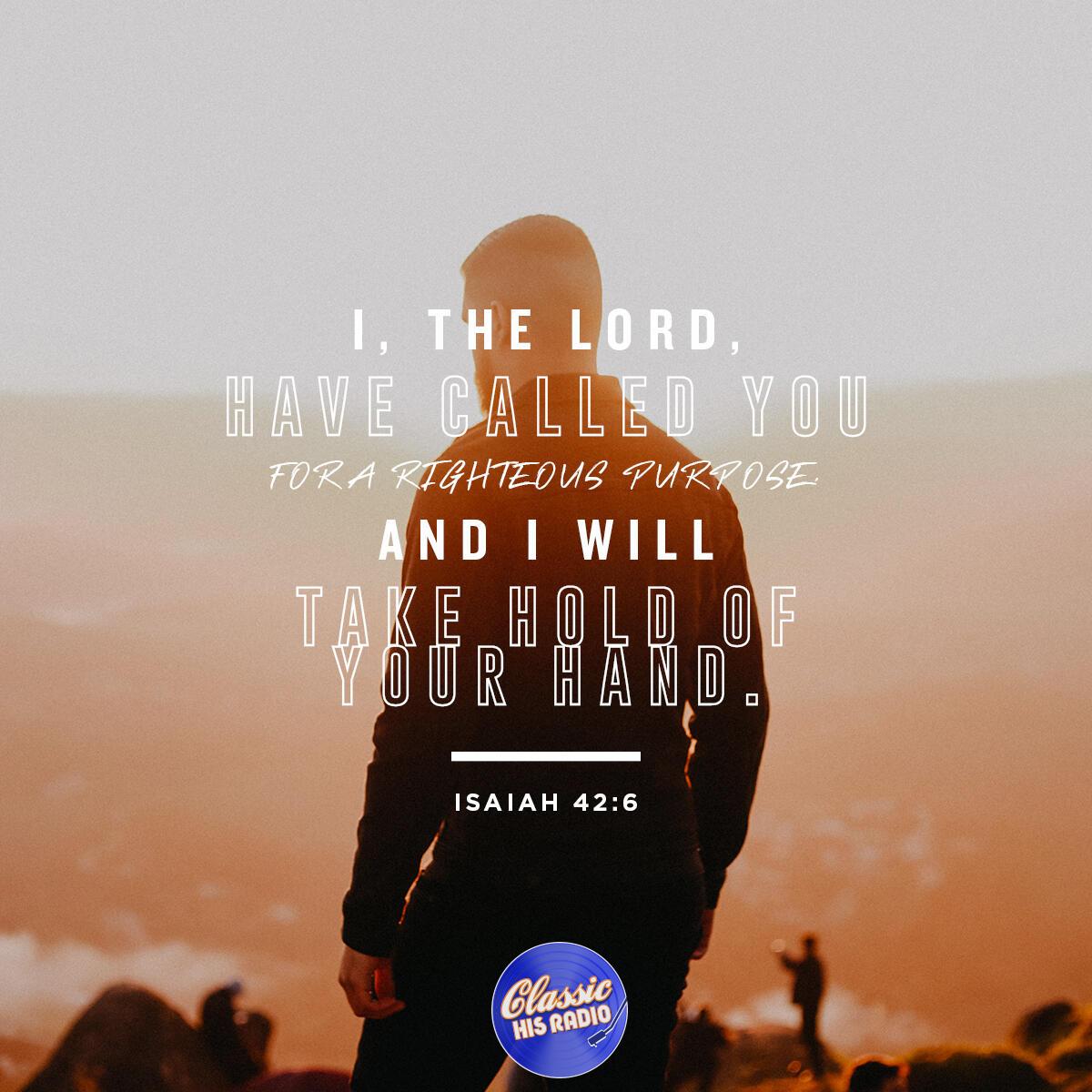 Isaiah 42:6 - Verse of the Day