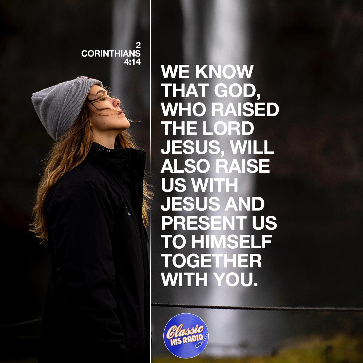 2 Corinthians 4:14 - Verse of the Day