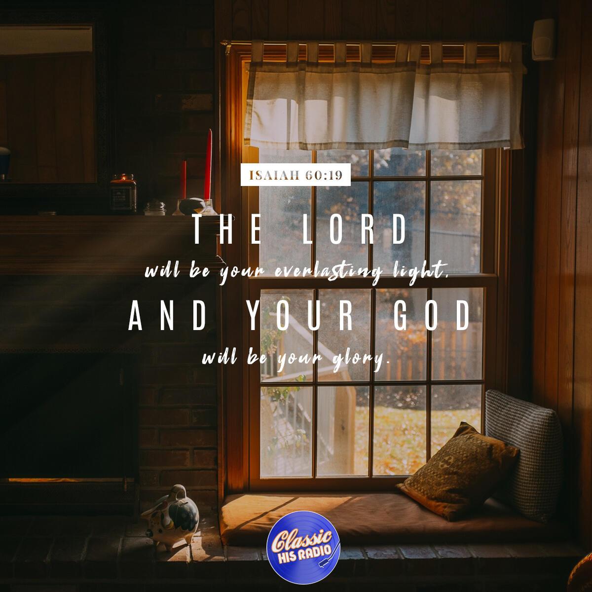 Isaiah 60:19 - Verse of the Day