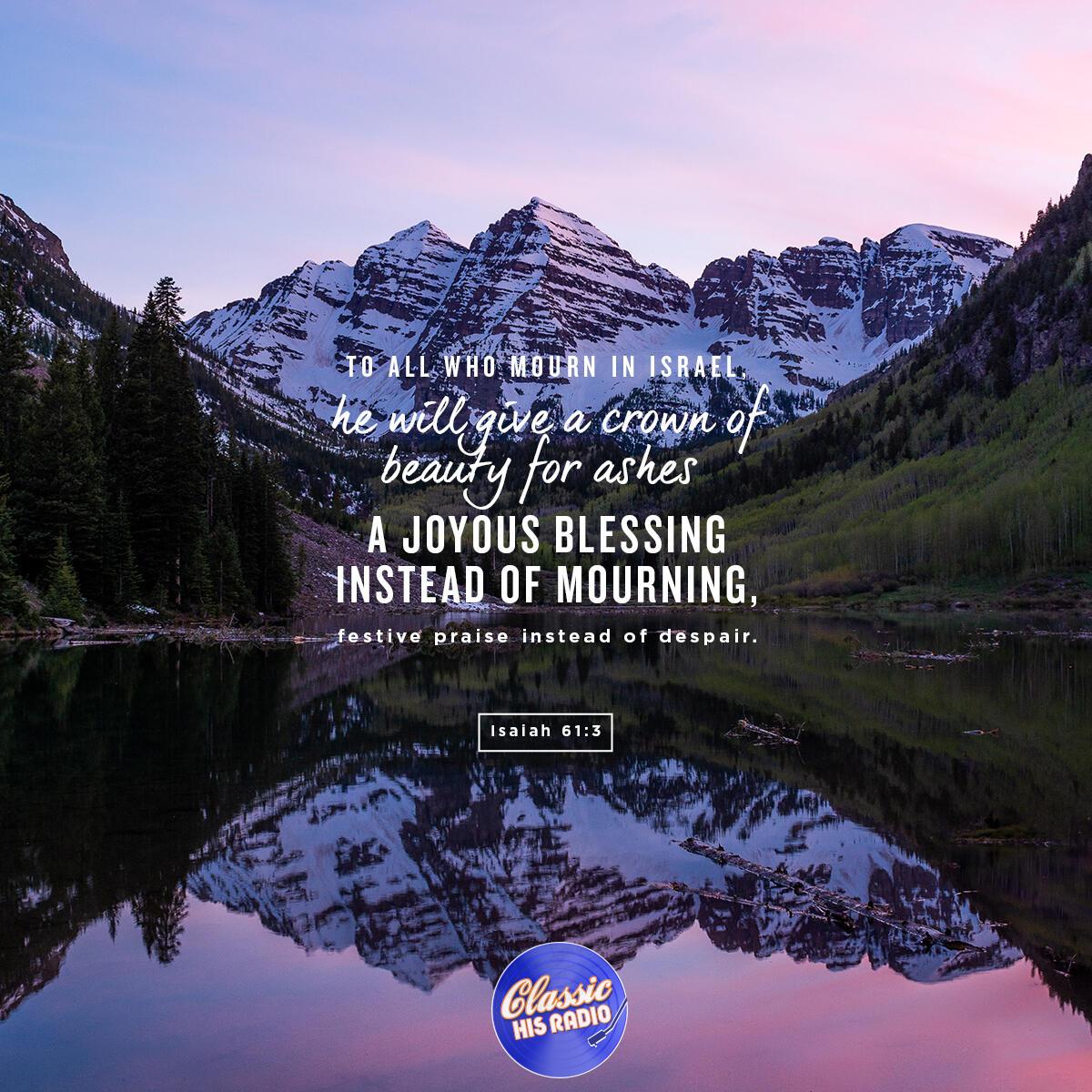 Isaiah 61:3 - Verse of the Day