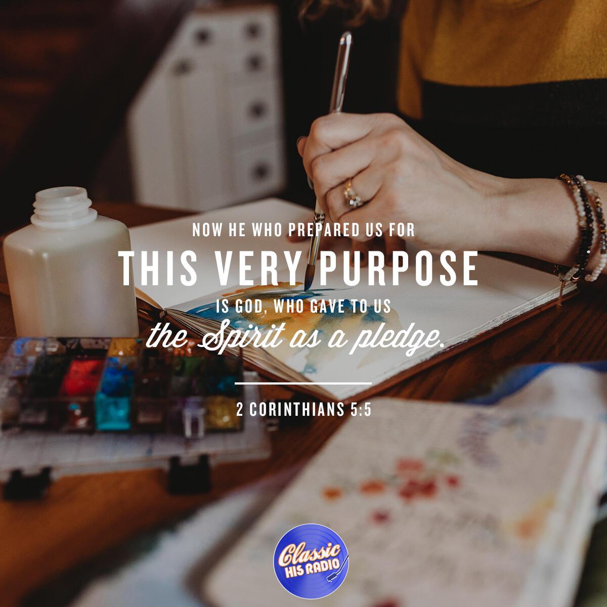 2 Corinthians 5:5 - Verse of the Day