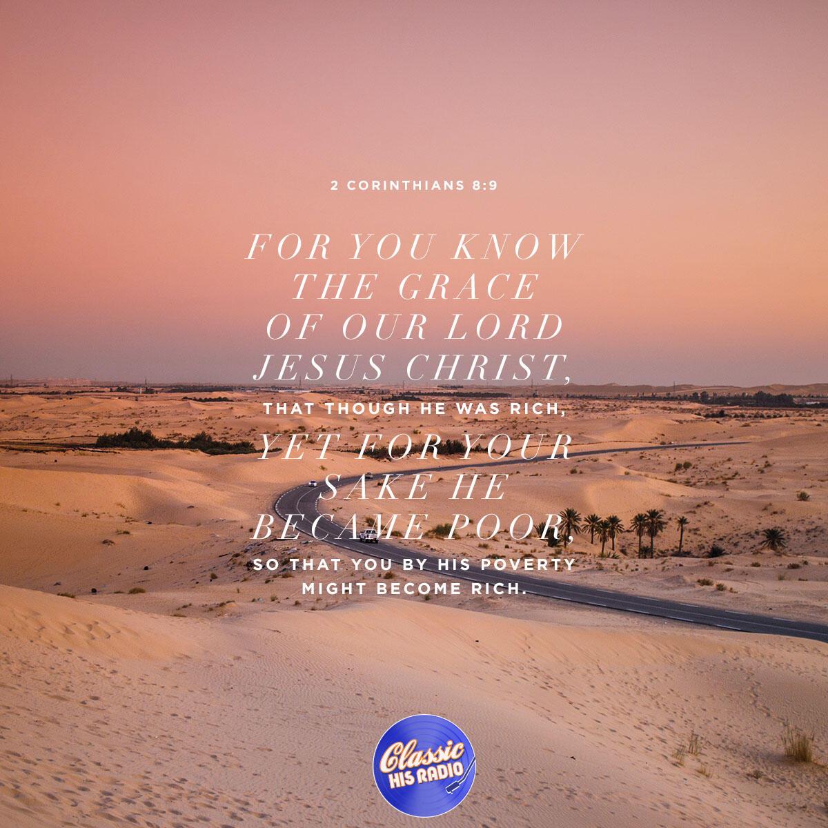 2 Corinthians 8:9 - Verse of the Day