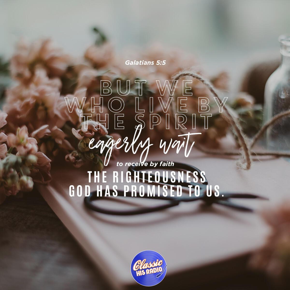 Galatians 5:5 - Verse of the Day