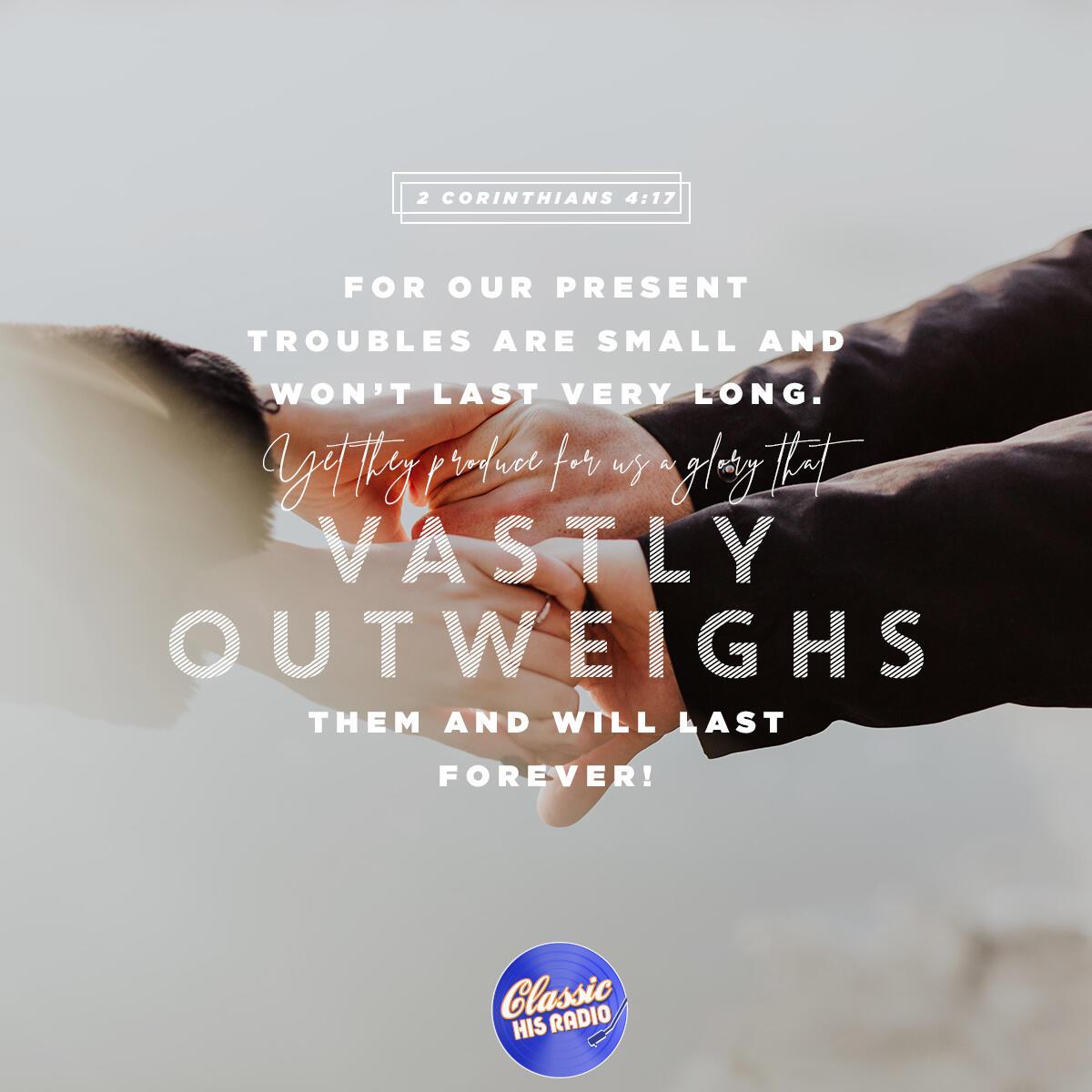 2 Corinthians 4:17 - Verse of the Day