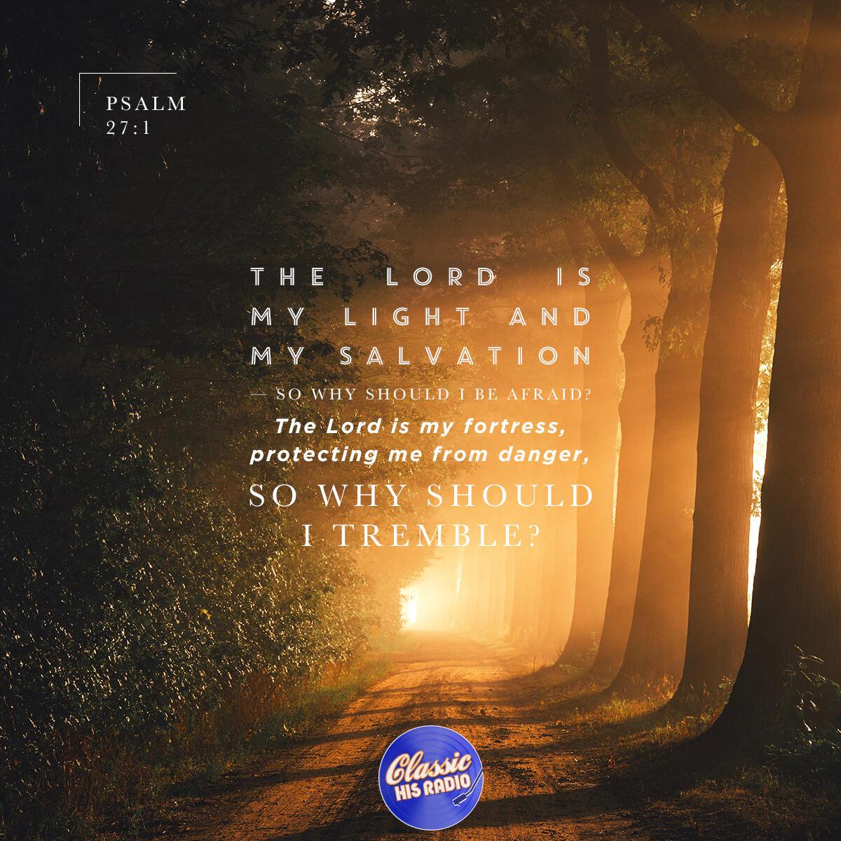 Psalm 27:1 - Verse of the Day