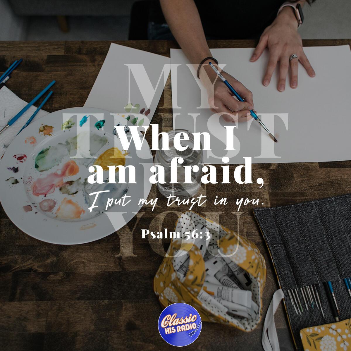 Psalm 56:3 - Verse of the Day