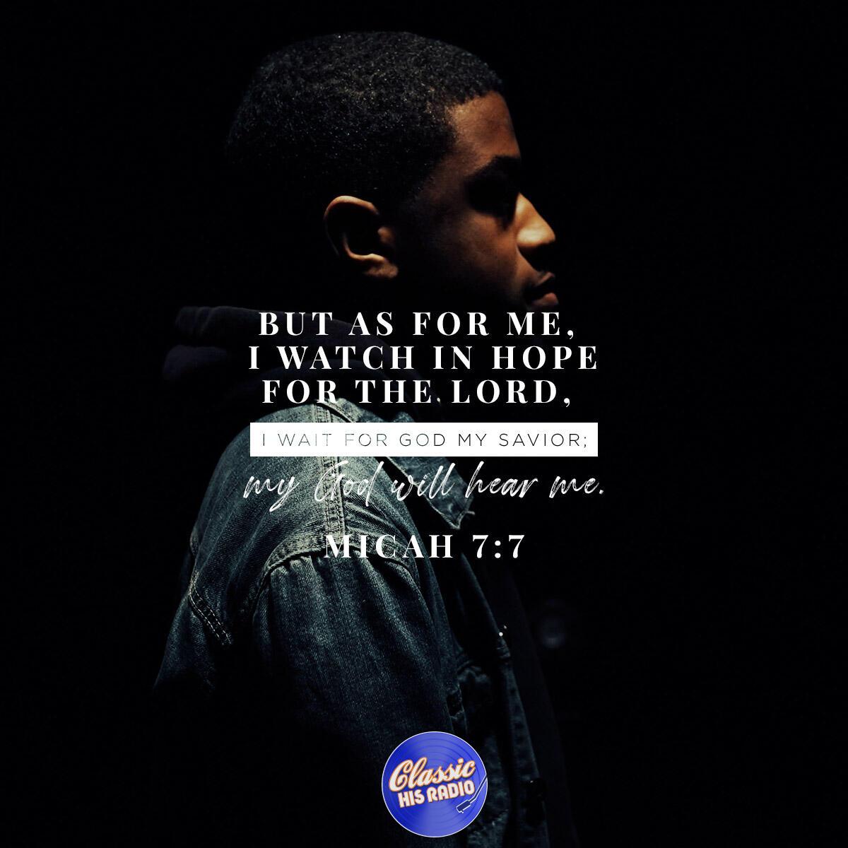 Micah 7:7 - Verse of the Day