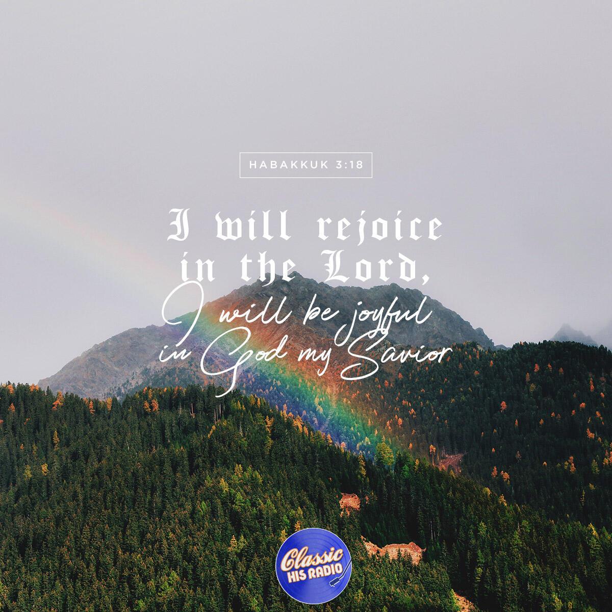 Habakkuk 3:18 - Verse of the Day