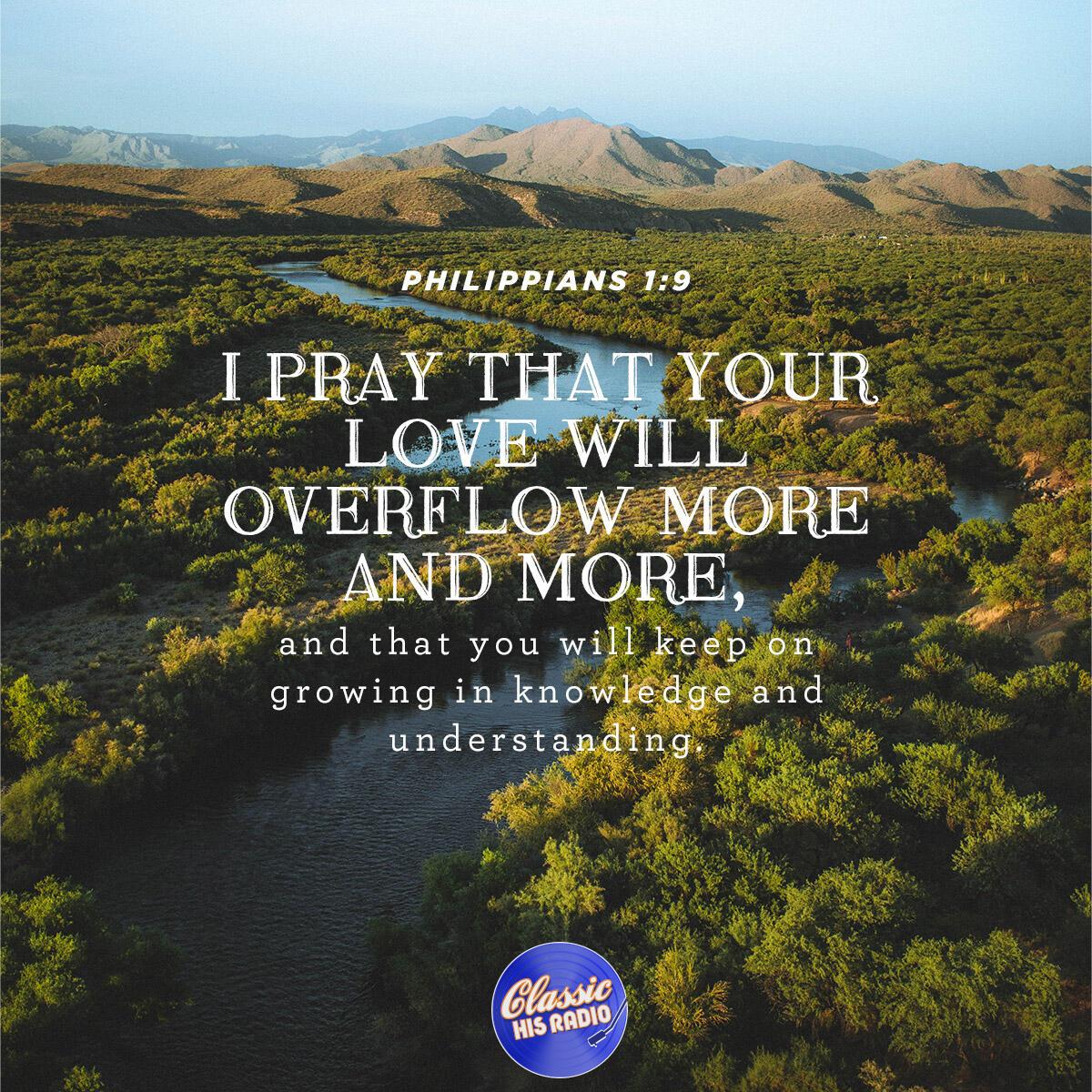 Philippians 1:9 - Verse of the Day