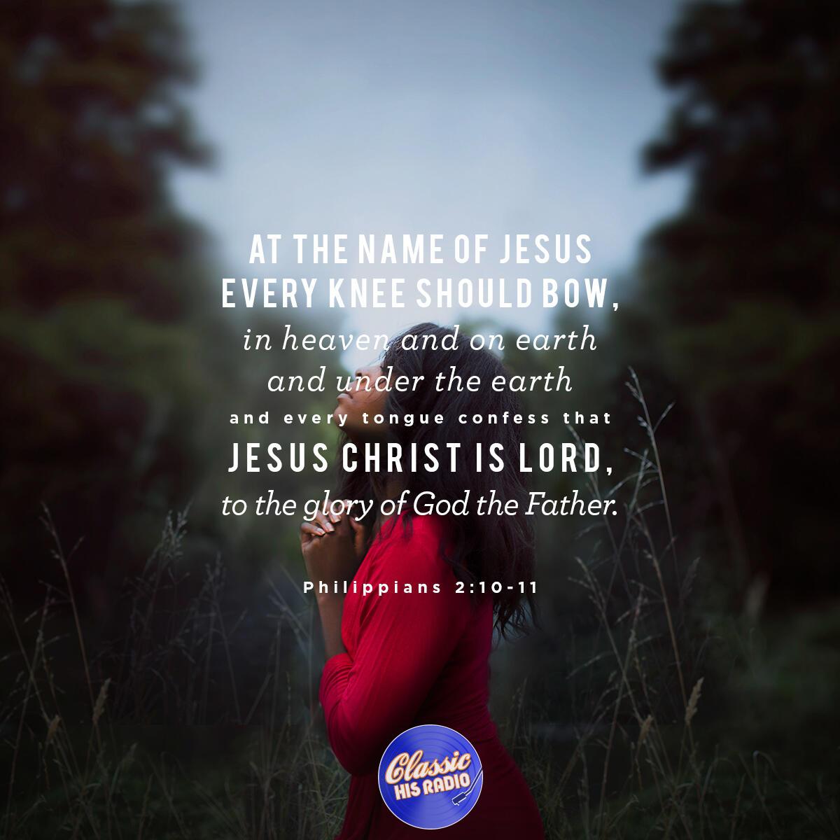 Philippians 2:10-11 - Verse of the Day