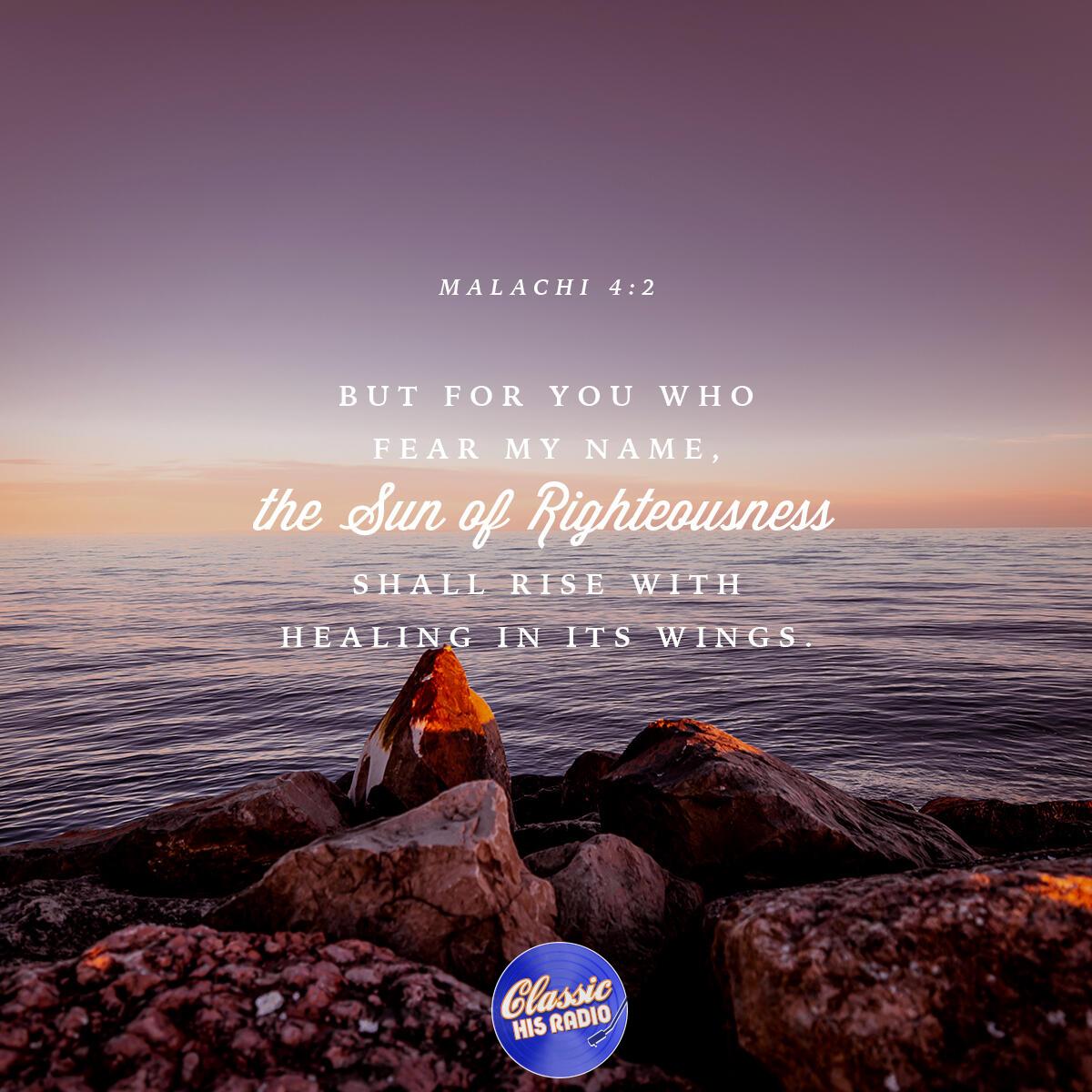 Malachi 4:2 - Verse of the Day