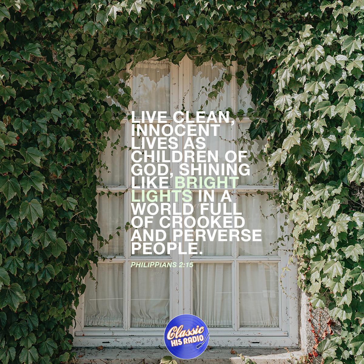 Philippians 2:15 - Verse of the Day