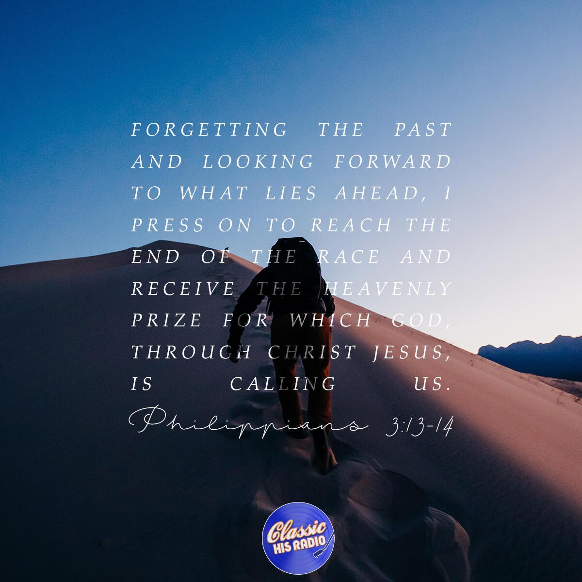 Philippians 3:13-14 - Verse of the Day