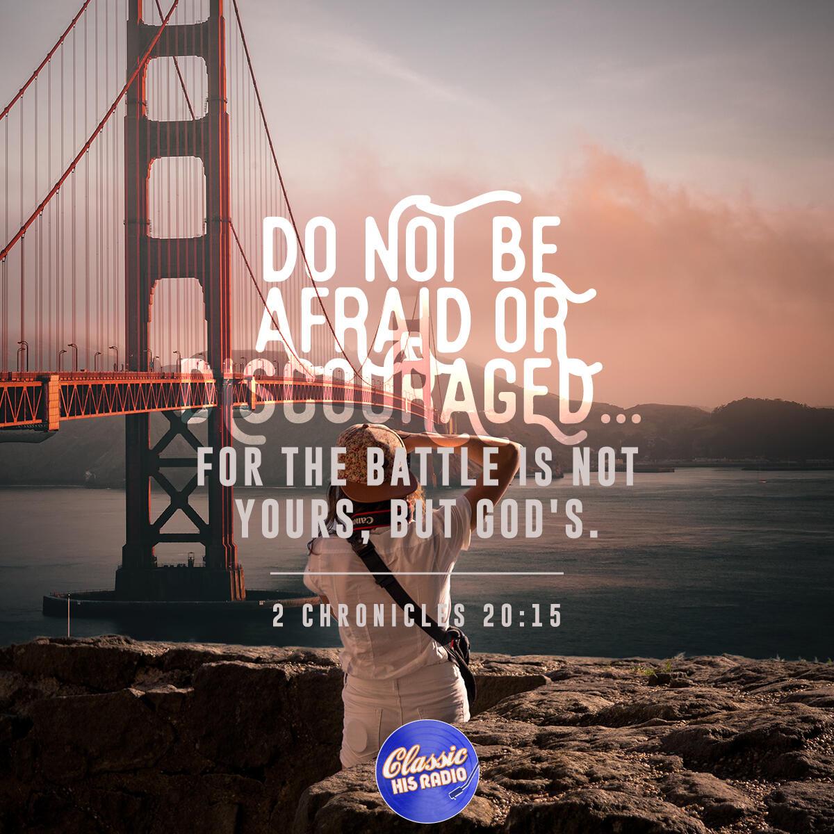 2 Chronicles 20:15 - Verse of the Day