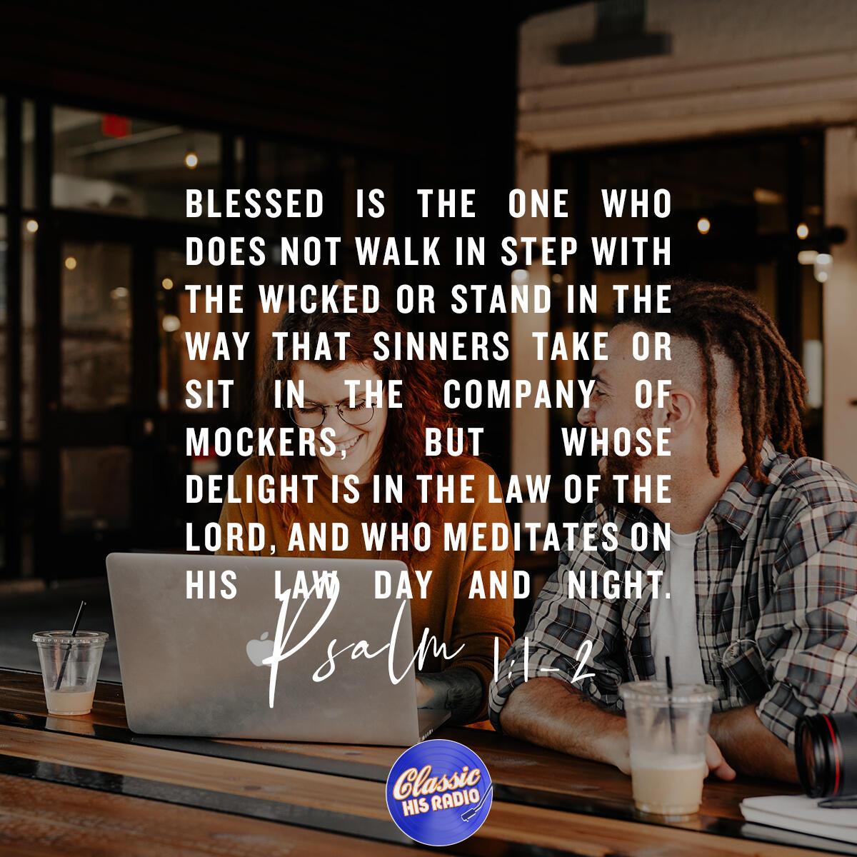 Psalm 1:1-2 - Verse of the Day