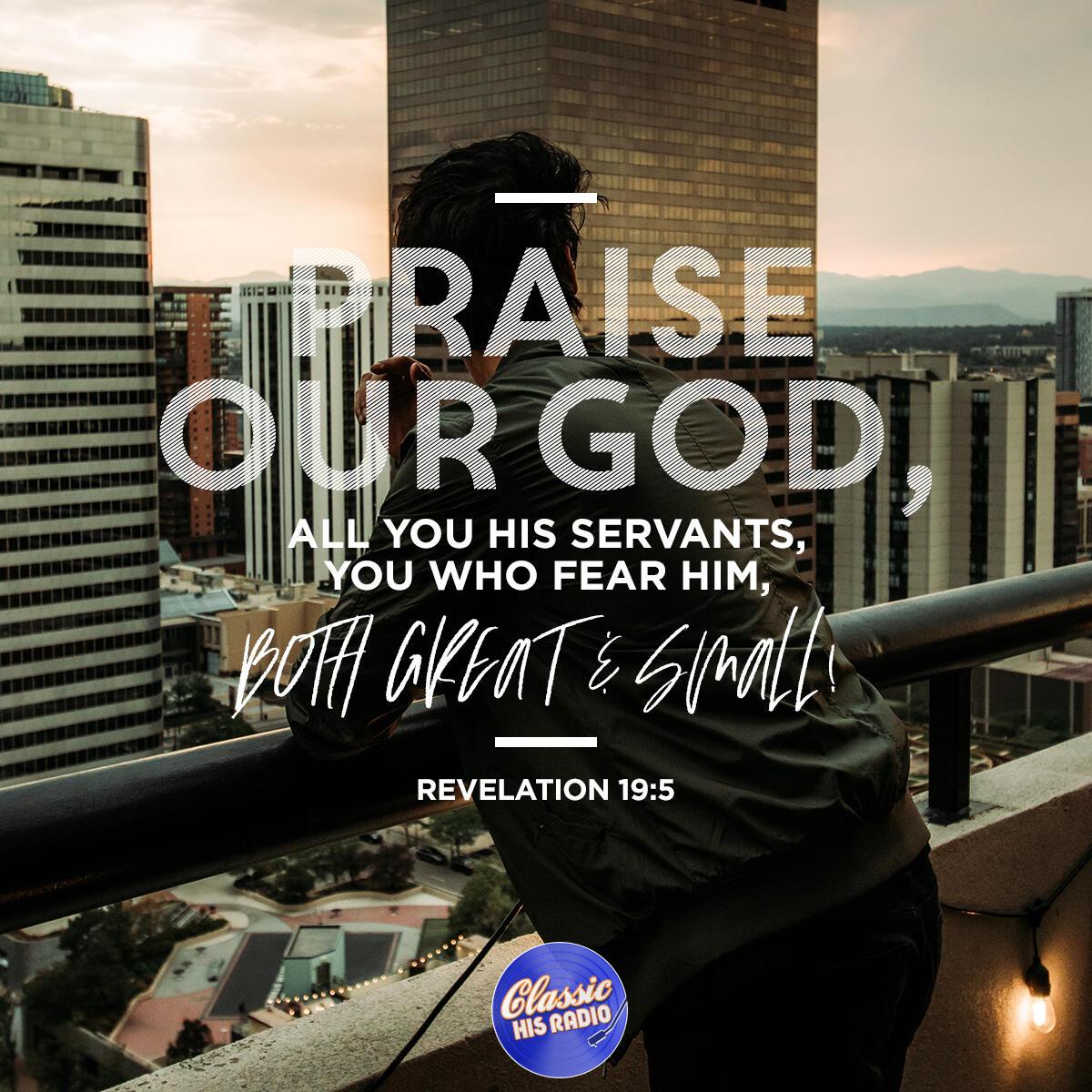 Revelation 19:5 - Verse of the Day