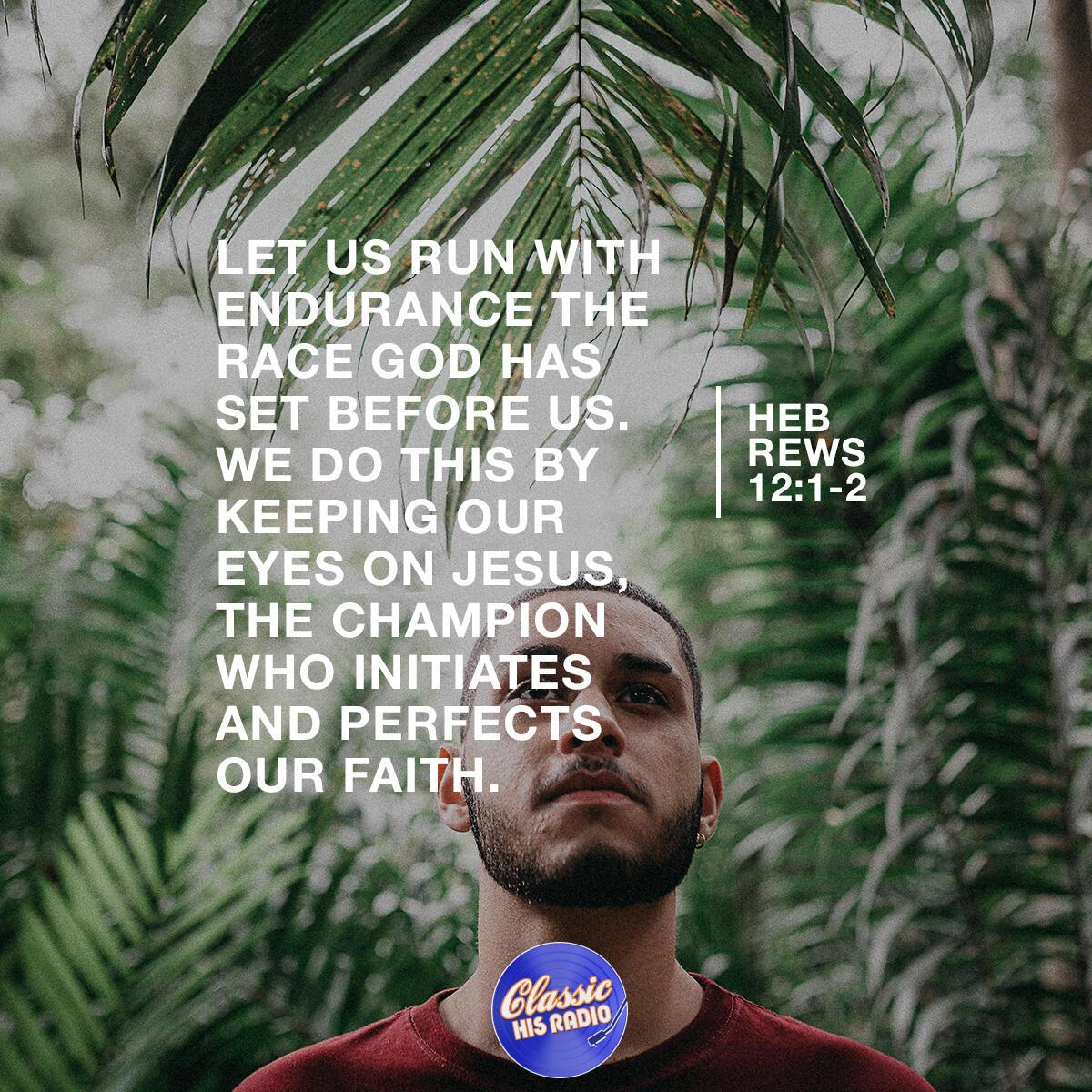 Hebrews 12:1-2 - Verse of the Day