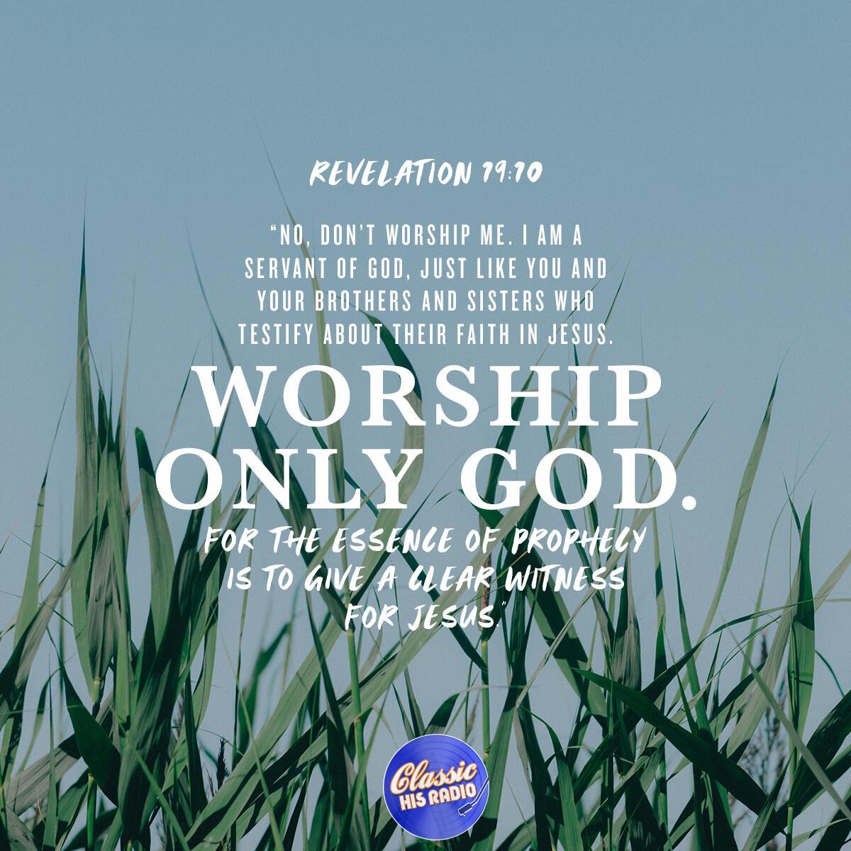 Revelation 19:10 - Verse of the Day
