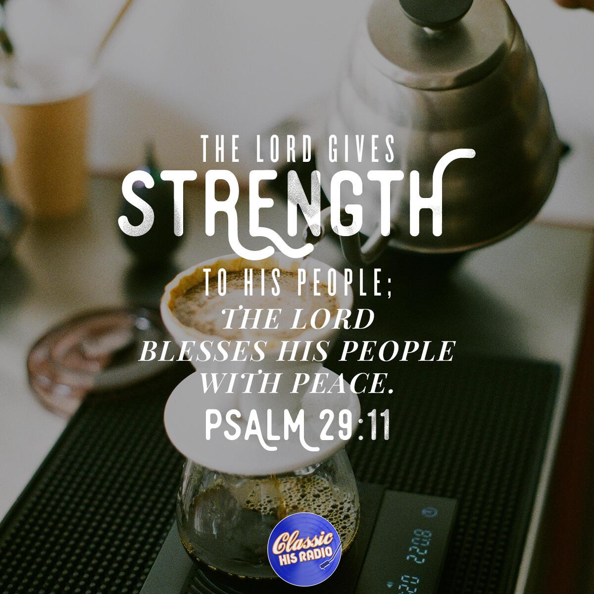 Psalm 29:11 - Verse of the Day