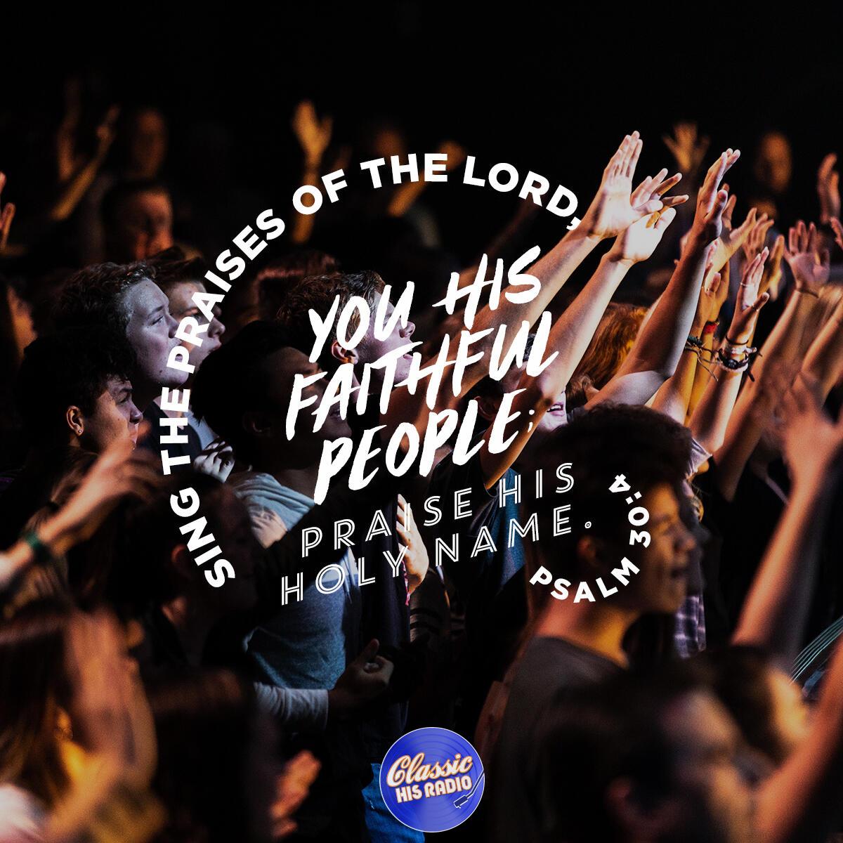 Psalm 30:4 - Verse of the Day